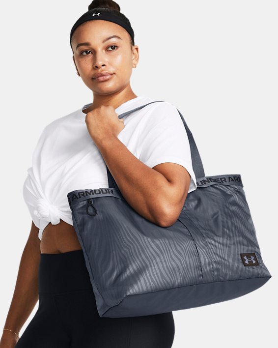 Women's UA Essentials Tote Bag in Gray image number 4